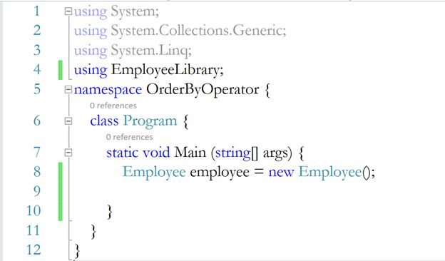 EmployeeLibrary namespace